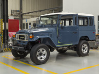 The FJ Company 1980 FJ43 67982 Cadet Blue - Restoration